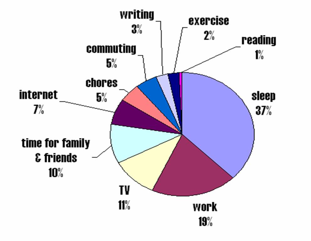 How Do You Spend Your Time Pie Chart